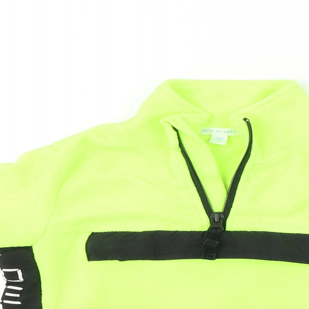 rockets of awsome  Boys Yellow   Henley Jumper Size 3 Years