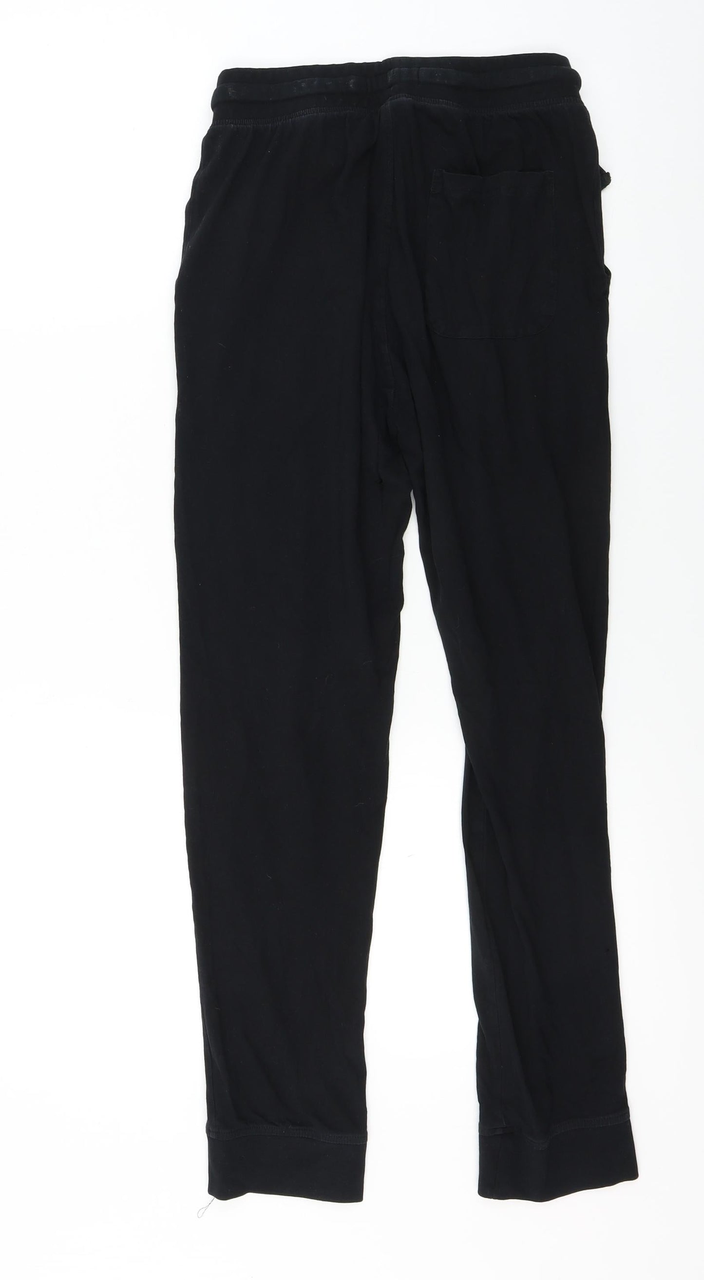 Womens UK Size S NEXT Regular Fit Sweatpants Black Trousers