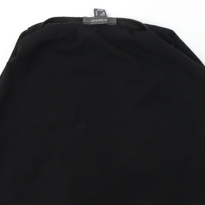 Primark  Womens Black   A-Line Skirt Size 8
