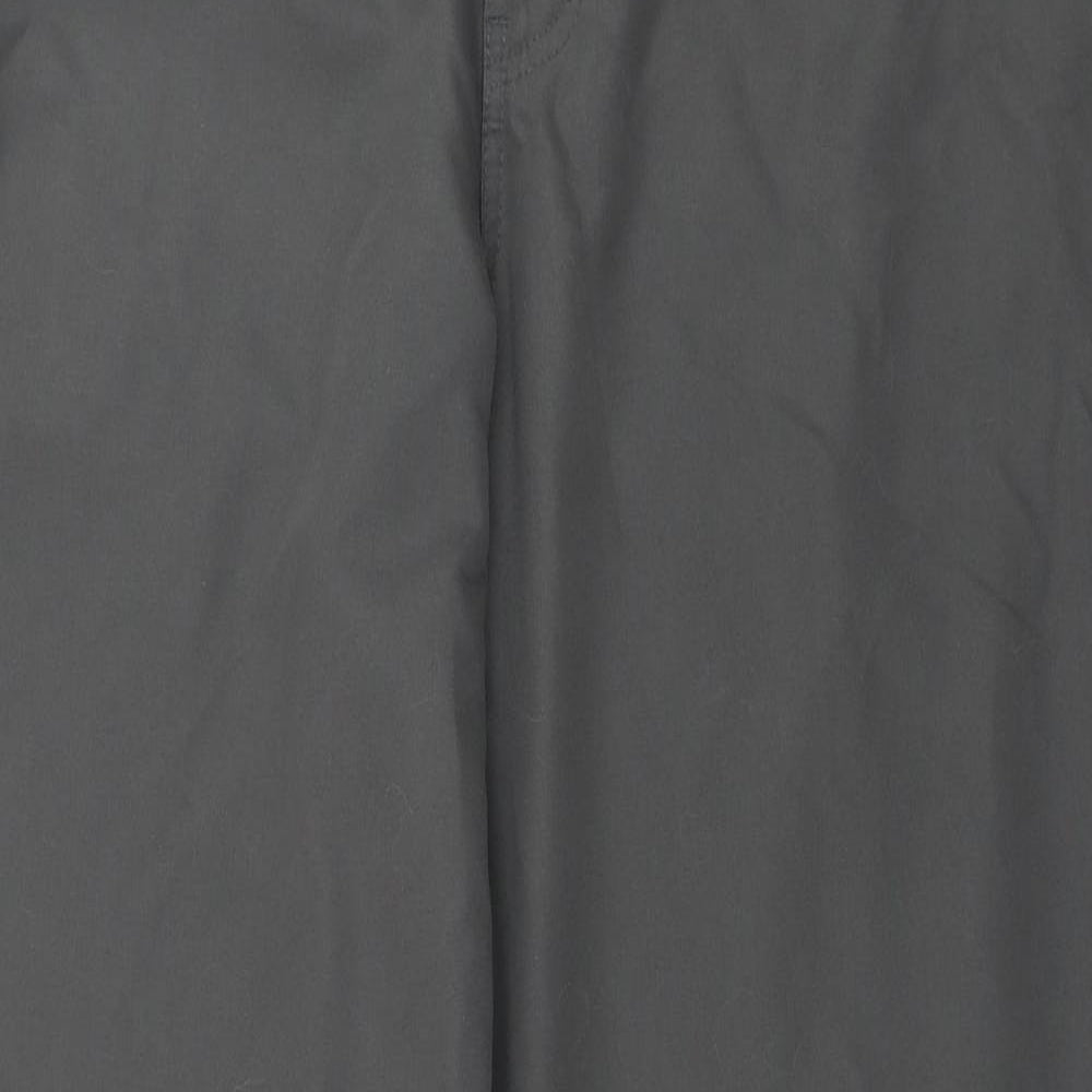 Dunlop  Mens Grey Houndstooth  Trousers  Size L L31 in