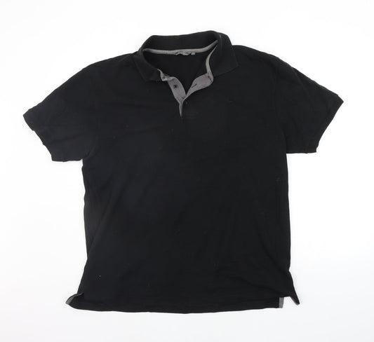 Wolsey Mens Black    Polo Size L