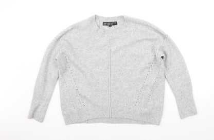 Topshop Womens Grey   Pullover Jumper Size 4