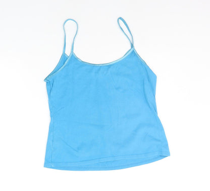 Womens UK Size 14 Dorothy Perkins Black Basic Tank