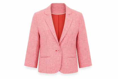 Womens UK Size 10 Marks and Spencer Regular Orange Suit Jacket
