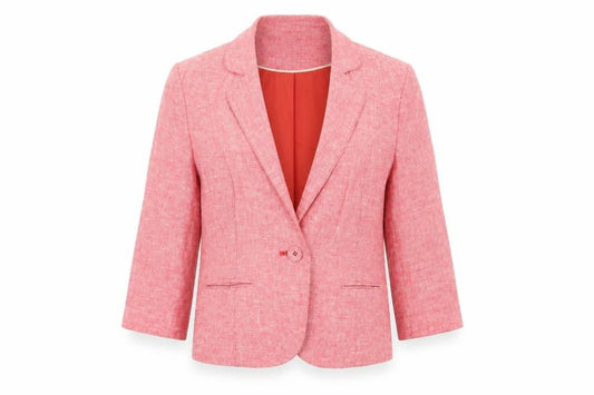 Womens UK Size 10 Marks and Spencer Regular Orange Suit Jacket