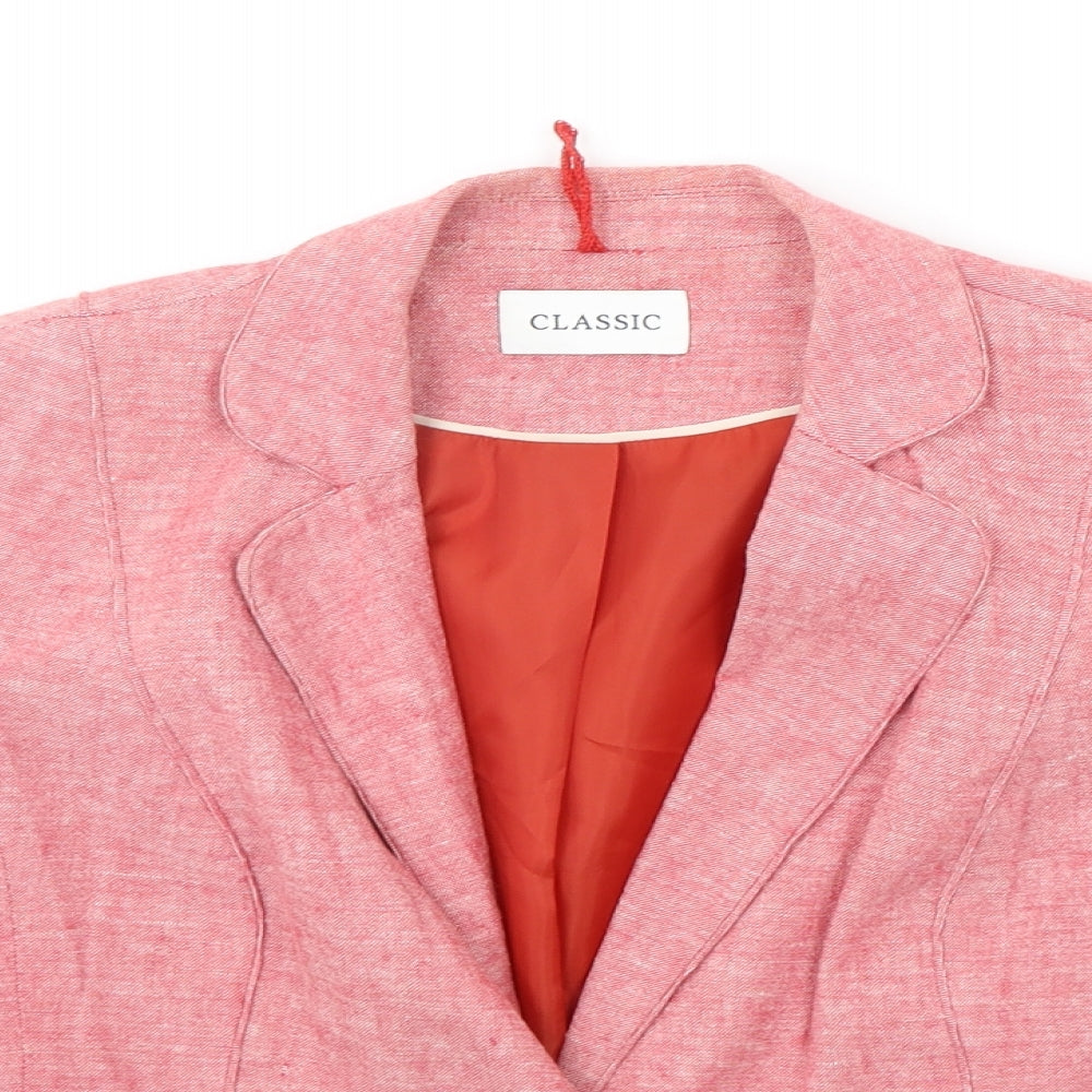 Marks and Spencer Womens Orange   Jacket Suit Jacket Size 10