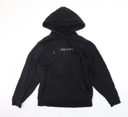 Mens UK Size XS ASOS Black Pullover Hoodie