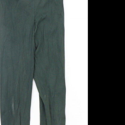 George Girls Gold   Jegging Trousers Size 7-8 Years