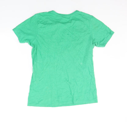 George Girls Green   Basic T-Shirt Size 13-14 Years  - chimp