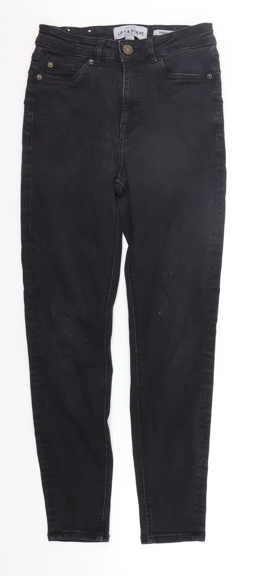 New Look Womens Black   Skinny Jeans Size 8 L27 in