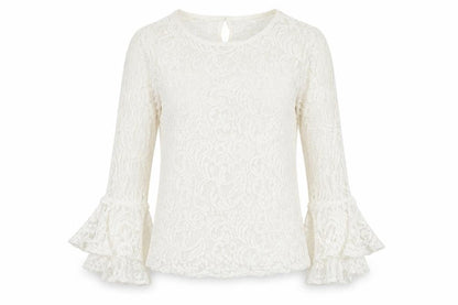 Womens UK Size 8 CAMEO ROSE White Basic Blouse