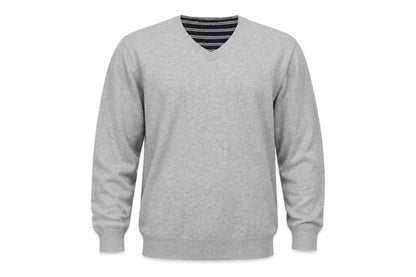 Mens UK Size L Marks and Spencer Grey Pullover Jumper