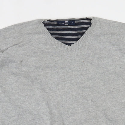 Marks and Spencer Mens Grey   Pullover Jumper Size L