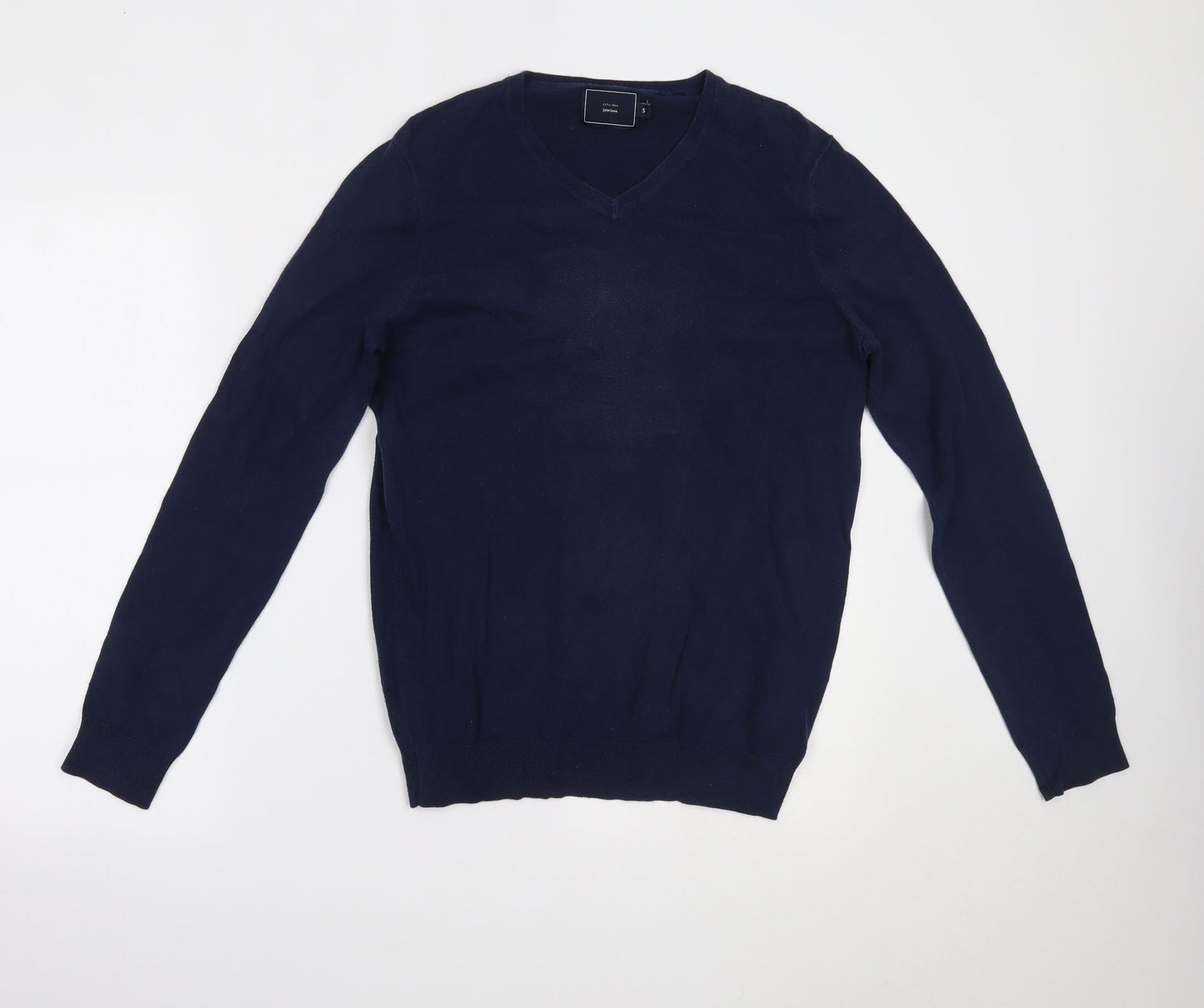 John Lewis Mens Blue   Pullover Jumper Size S