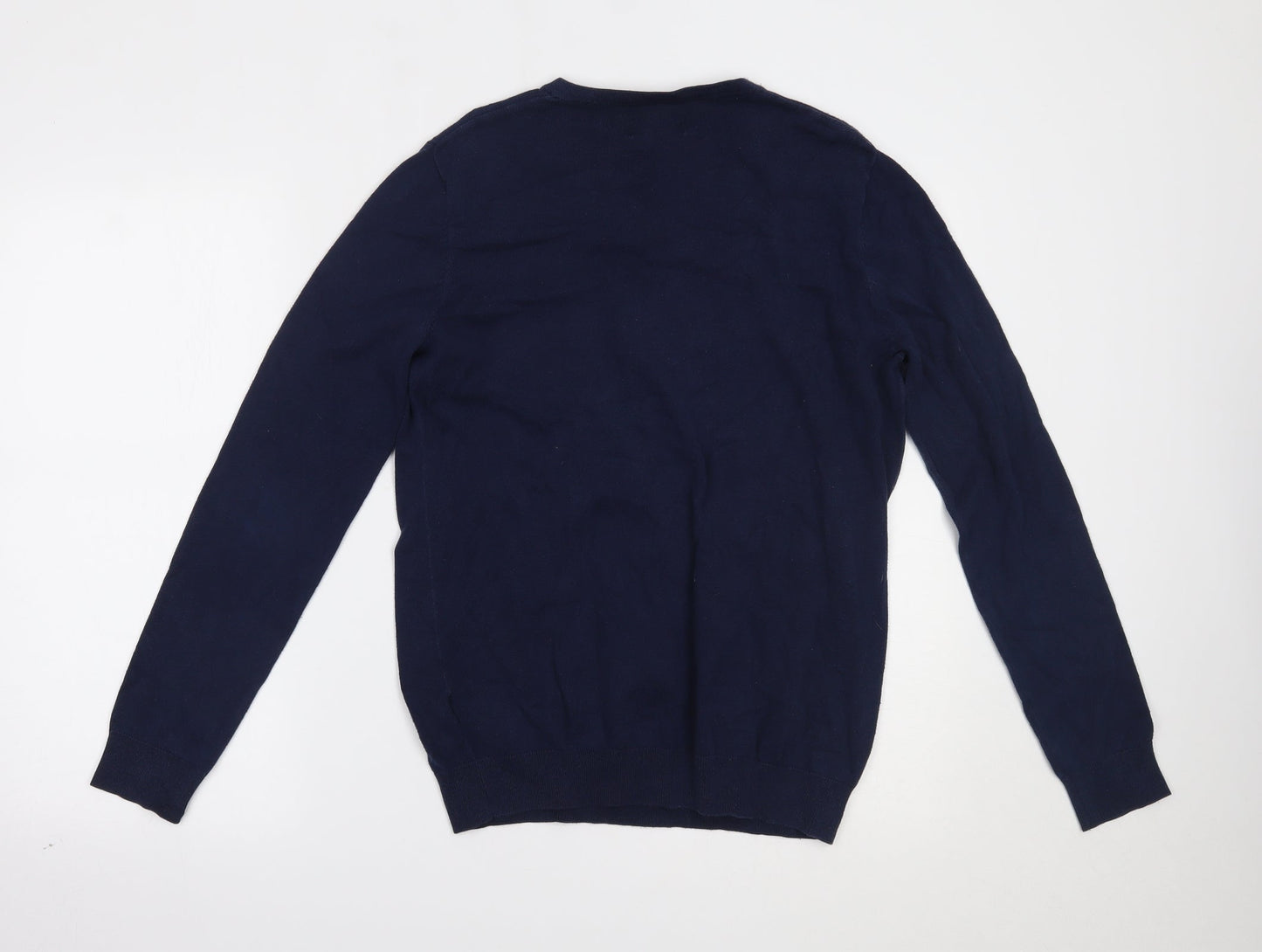 John Lewis Mens Blue   Pullover Jumper Size S