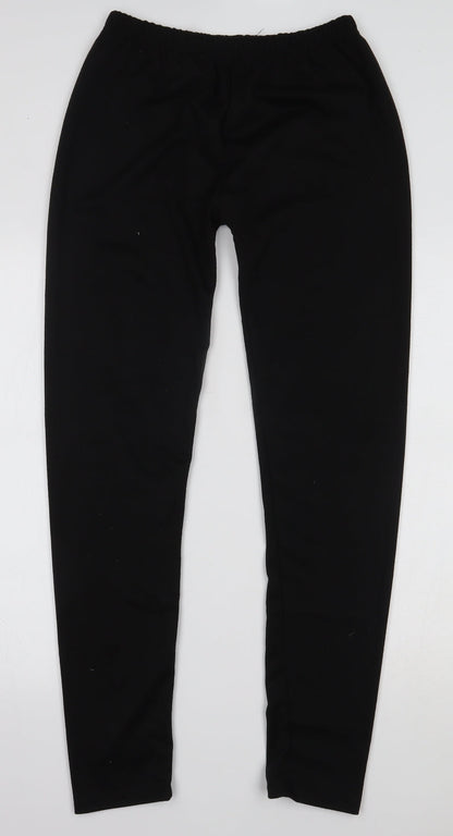 Preworn Womens Black    Leggings Size M L30 in