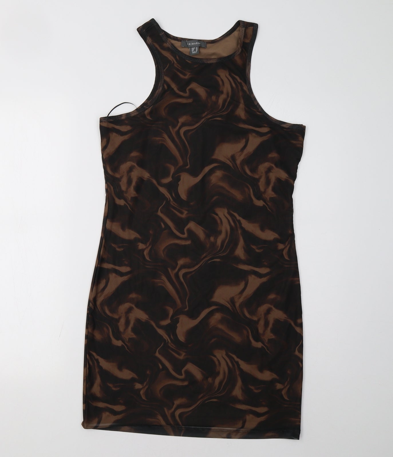 Primark Womens Brown   Bodycon  Size 14