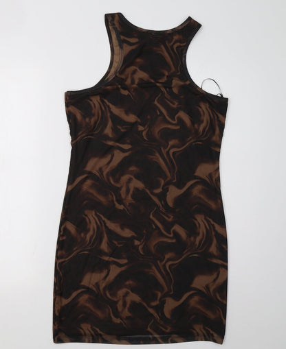 Primark Womens Brown   Bodycon  Size 14