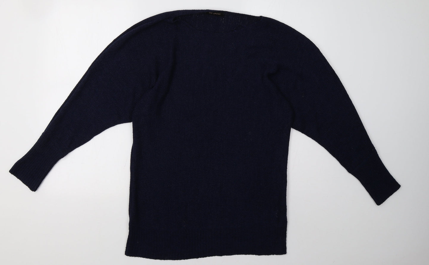 QED London Womens Blue   Pullover Sweatshirt Size L