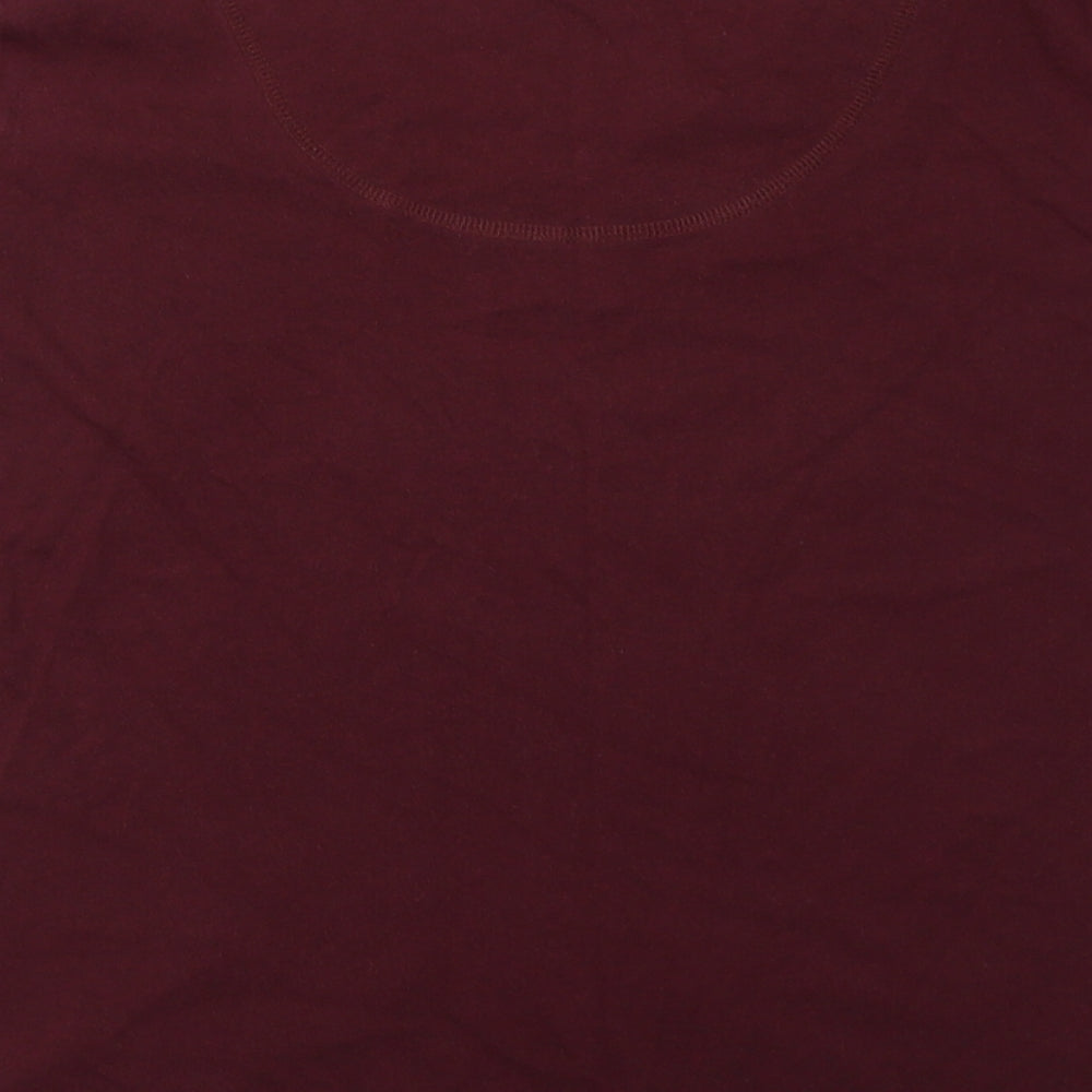 Marks and Spencer Womens Red    Pyjama Top Size 14