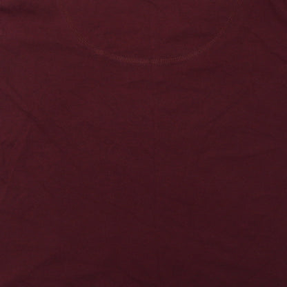 Marks and Spencer Womens Red    Pyjama Top Size 14