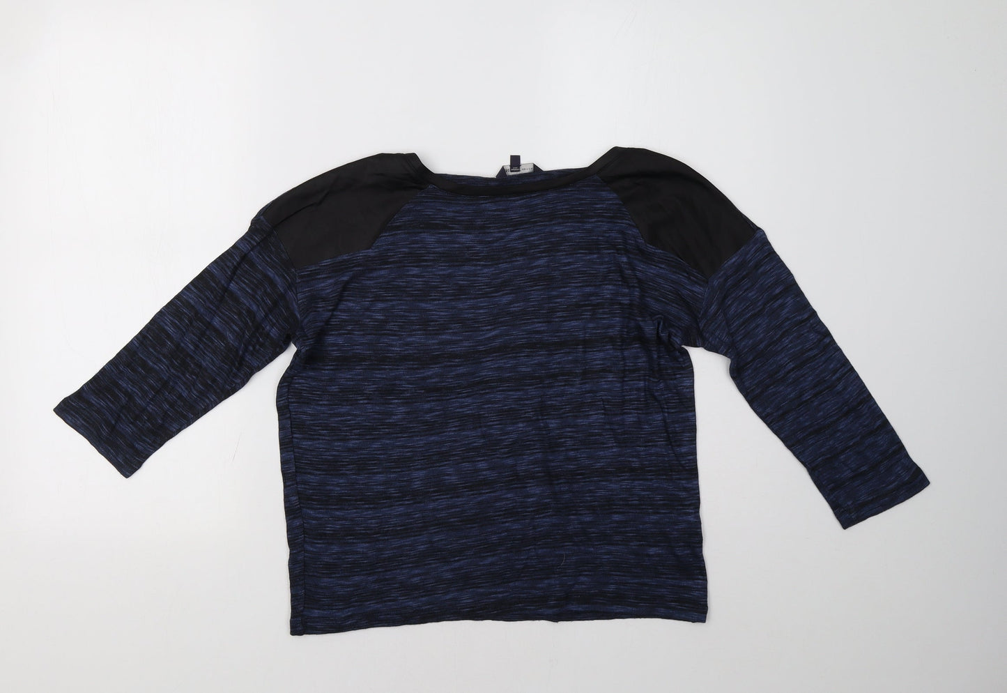 Womens UK Size 10 Marks and Spencer Blue Pullover Sweatshirt