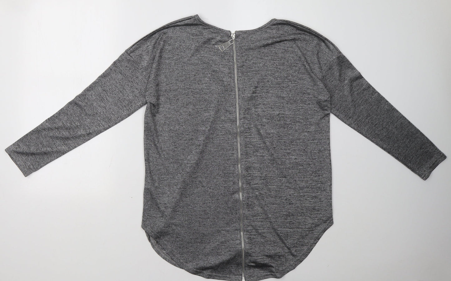 quix Womens Grey   Pullover Sweatshirt Size M