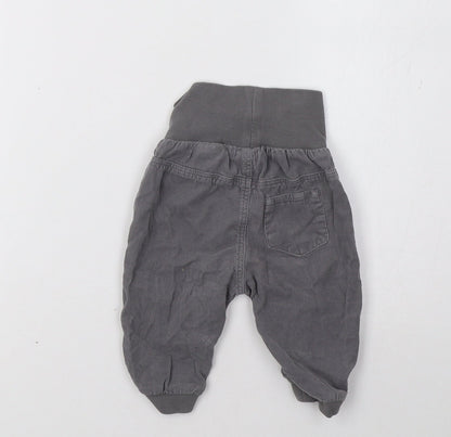 H&M Boys Grey   Track Pants Trousers Size 0-3 Months