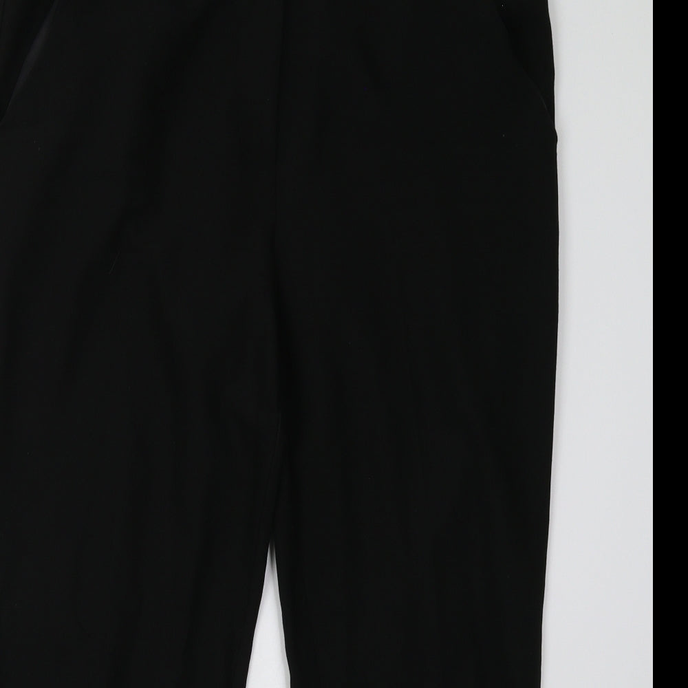 Womens UK Size 14 ASOS Regular Fit  Black Trousers