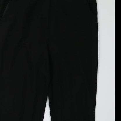 Womens UK Size 14 ASOS Regular Fit  Black Trousers