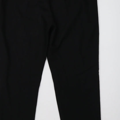 Womens UK Size 14 ASOS Regular Fit  Black Trousers