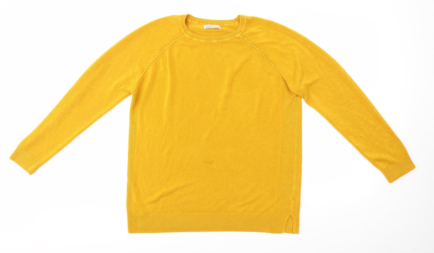 Womens UK Size 14 Matalan Yellow Pullover Jumper