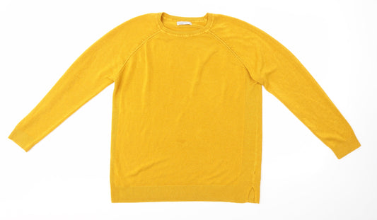 Womens UK Size 14 Matalan Yellow Pullover Jumper