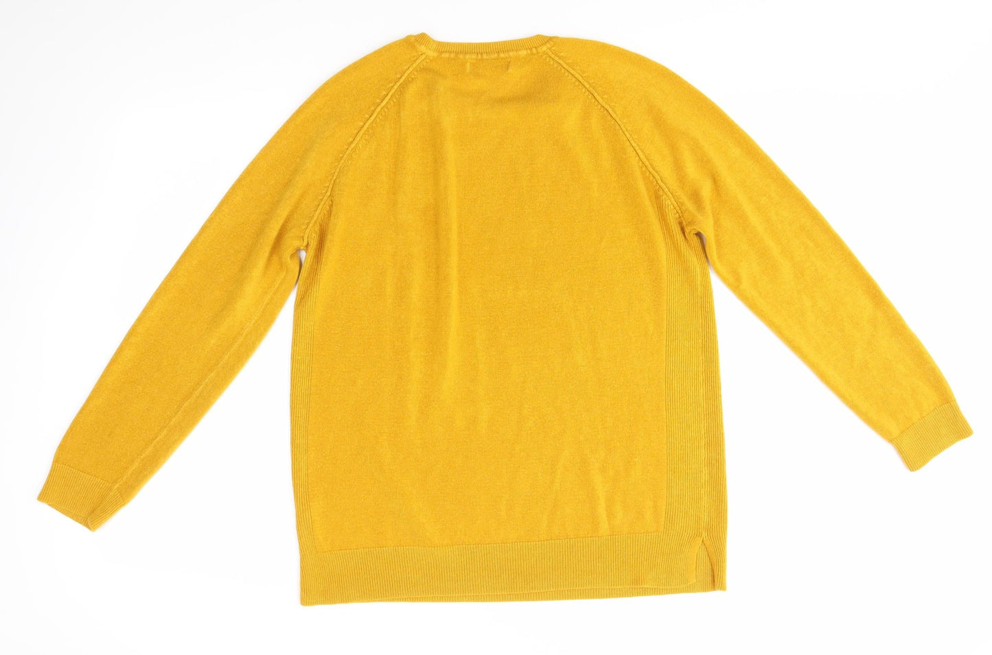 Womens UK Size 14 Matalan Yellow Pullover Jumper