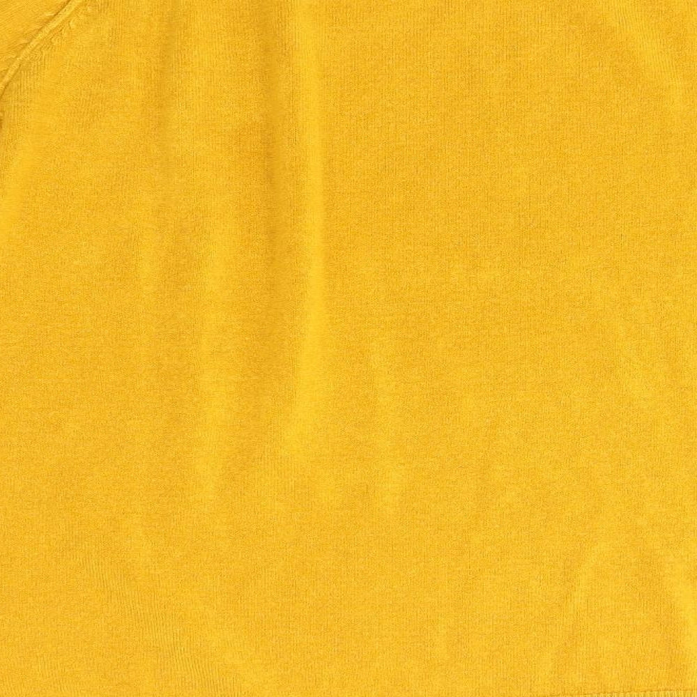 Womens UK Size 14 Matalan Yellow Pullover Jumper