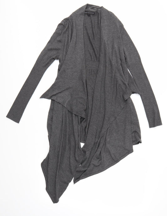 Womens UK Size S M&S Grey Cardigan Jumper