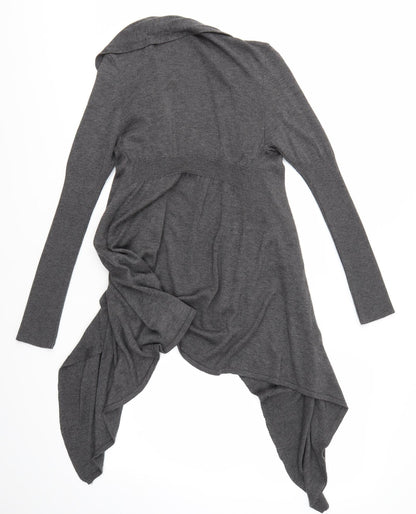 Womens UK Size S M&S Grey Cardigan Jumper