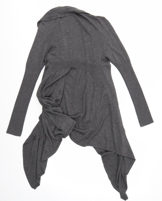 Womens UK Size S M&S Grey Cardigan Jumper