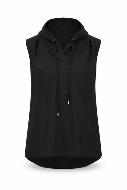 Womens UK Size 10 NEXT Black Basic Blouse