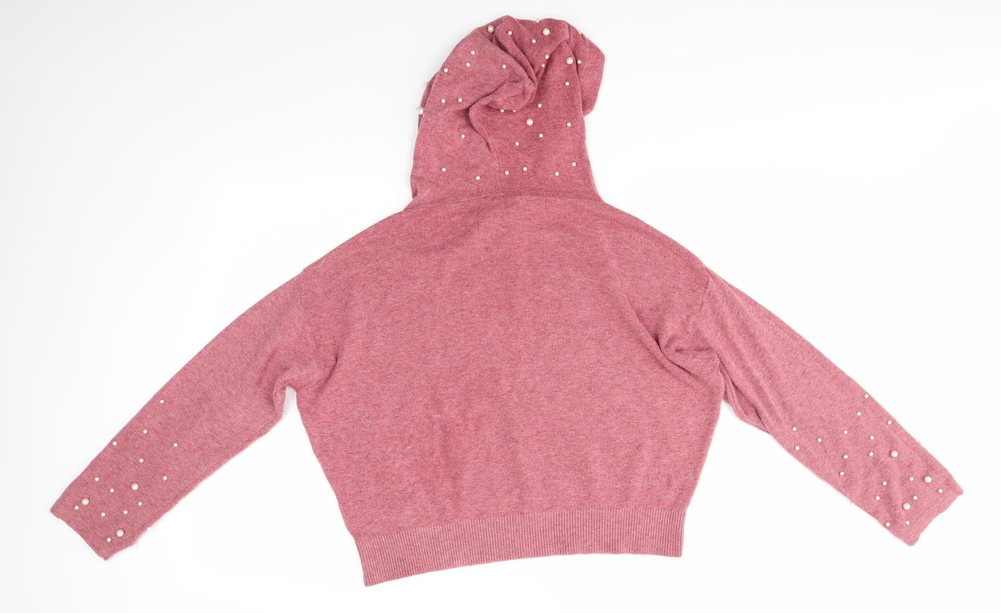 Forest Womens Pink   Pullover Hoodie Size M