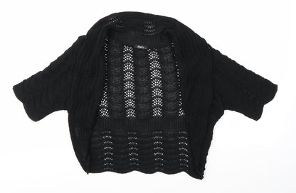Womens UK Size L M&Co Black Cardigan Jumper