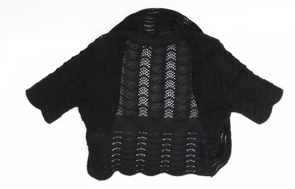 Womens UK Size L M&Co Black Cardigan Jumper