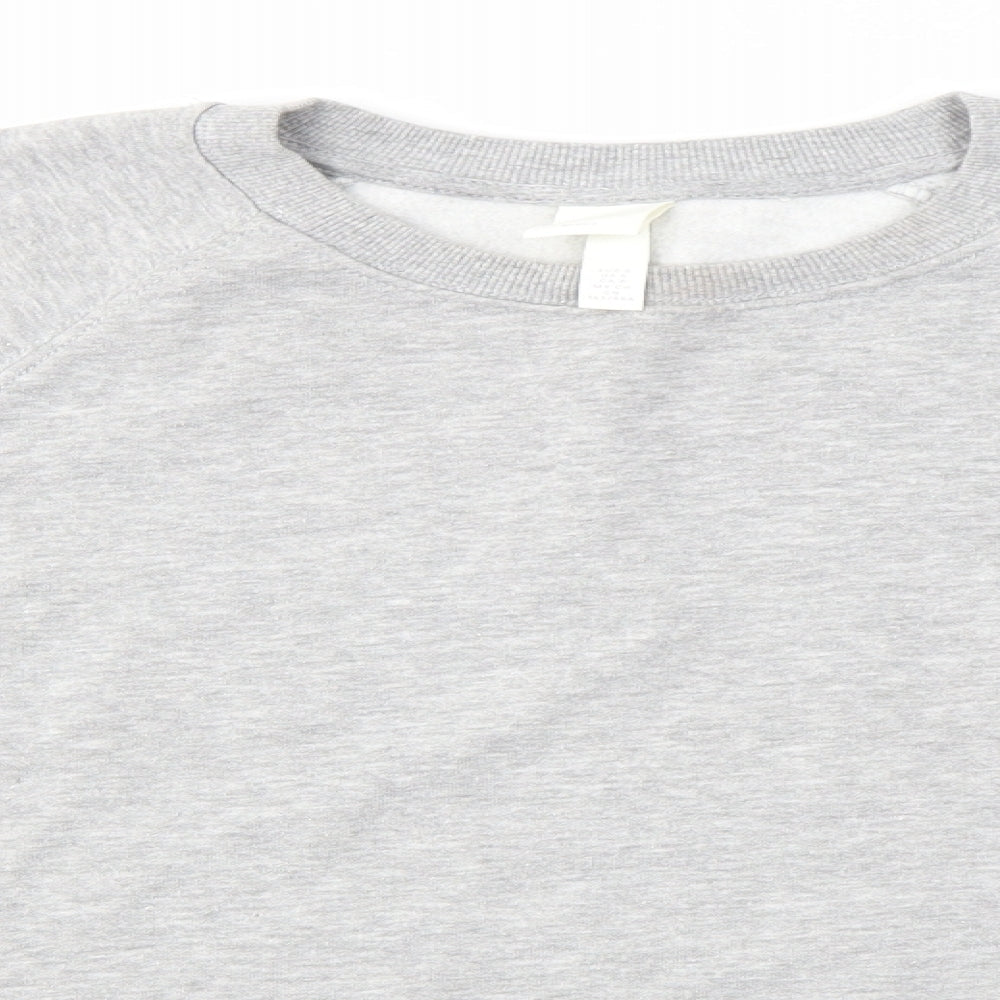 H&M Mens Grey   Pullover Jumper Size S