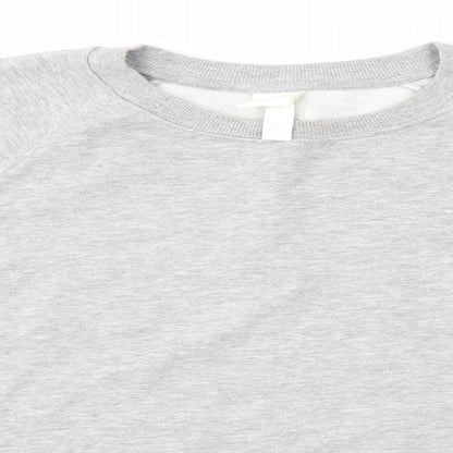 H&M Mens Grey   Pullover Jumper Size S