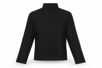 Light Before Dark Womens Black   Basic Blouse Size M