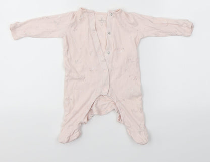 Mothercare Baby Pink   Babygrow One-Piece Size 0-3 Months