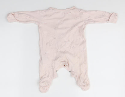 Mothercare Baby Pink   Babygrow One-Piece Size 0-3 Months