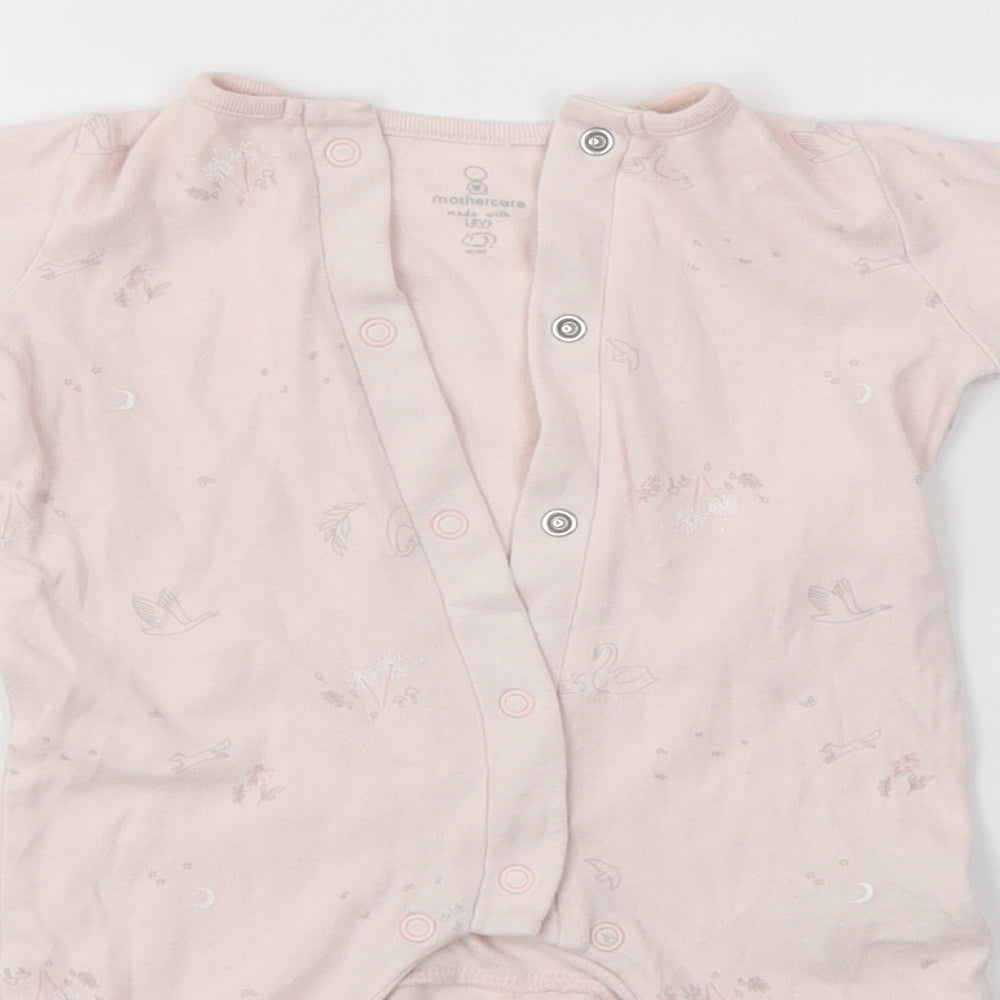 Mothercare Baby Pink   Babygrow One-Piece Size 0-3 Months