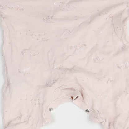 Mothercare Baby Pink   Babygrow One-Piece Size 0-3 Months
