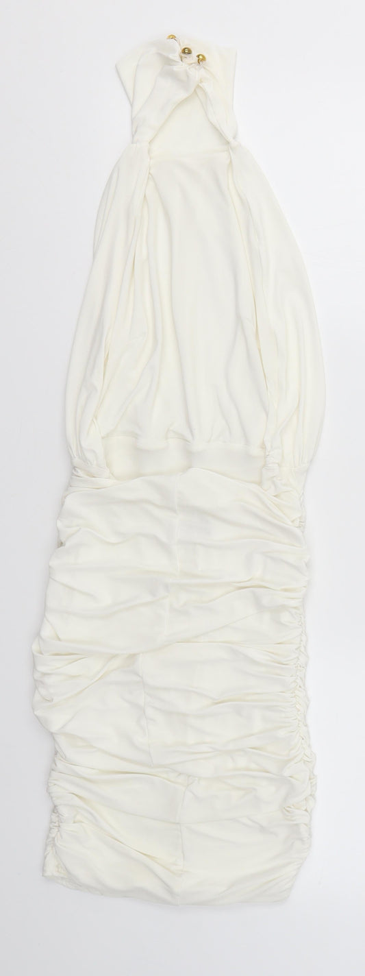 Stylewise Womens White   Bodycon  Size 6